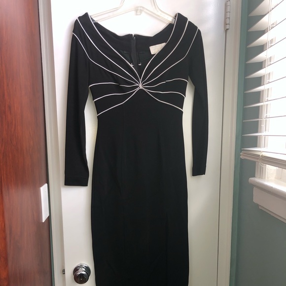 Cache Dresses & Skirts - Black and white gown